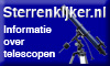 Sterrenkijker.nl geeft informatie over sterrenkijker, telescopen, verrekijkers, enz.