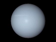 De planeet Uranus