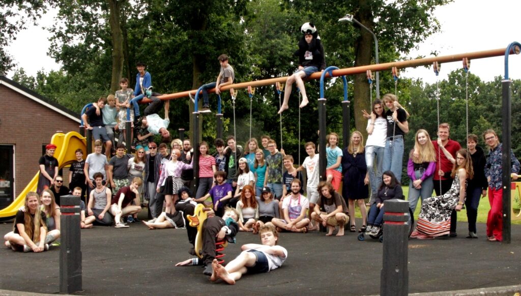 groepsfoto kamp